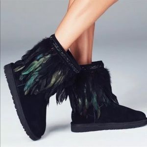 Ugg Classic Water Resistant Short Peacock Boot